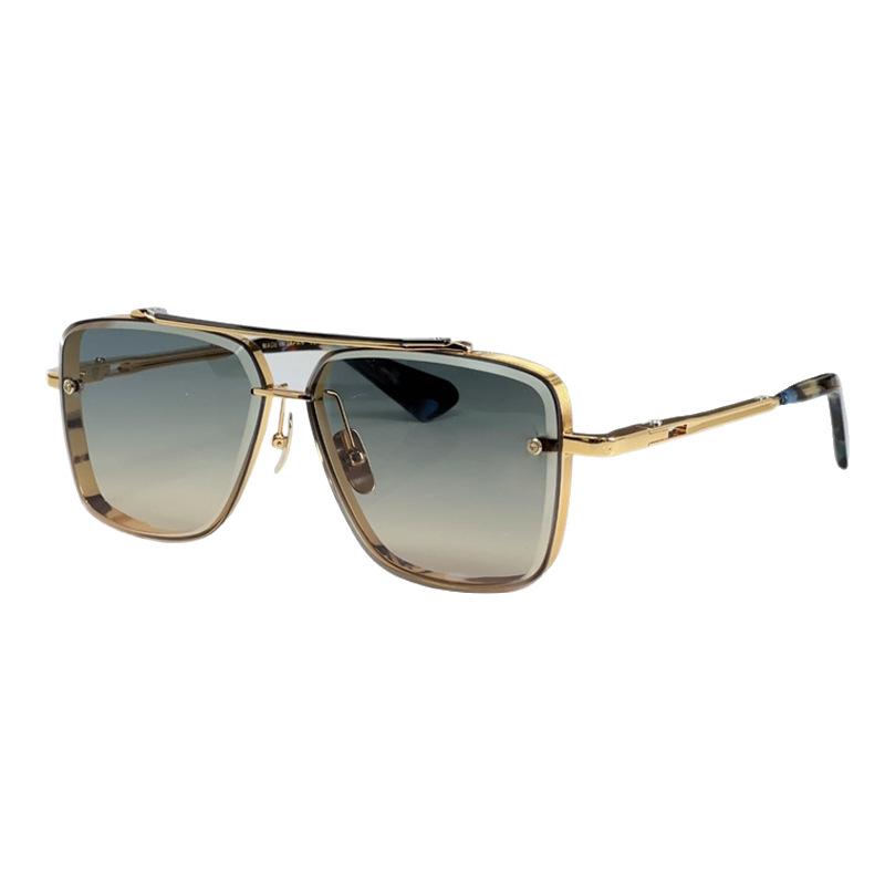 ANDITAGG sunglasses trendy men trimmed lenses UV protection sunglasses heavy industry glasses fashion mach six
