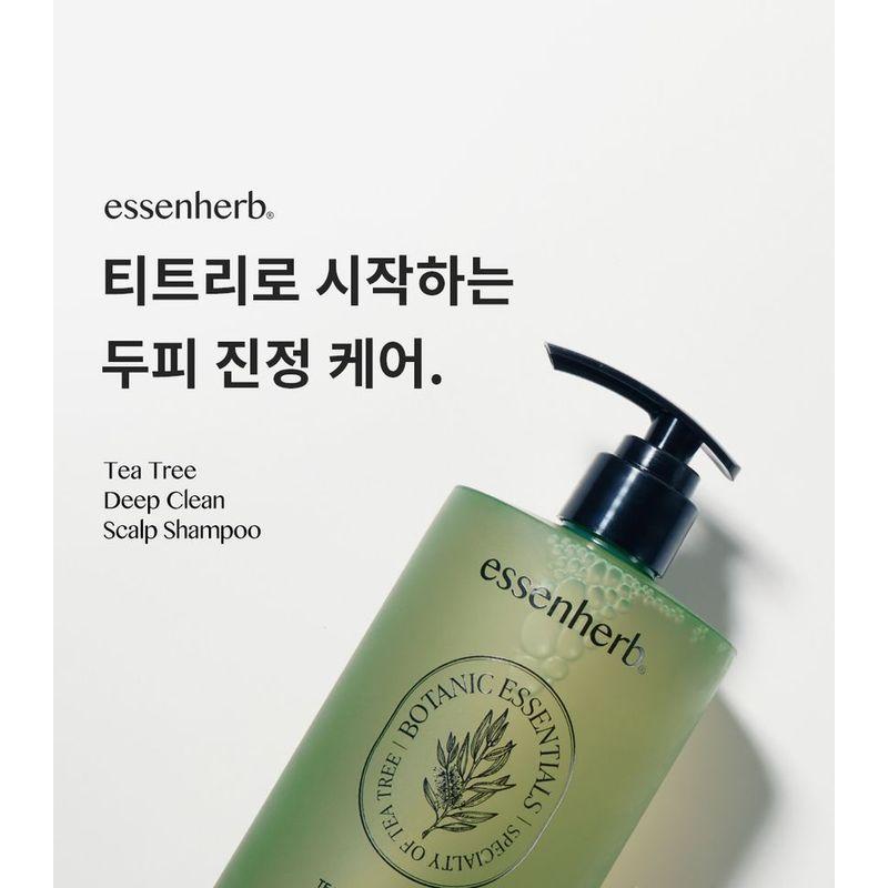 ESSEN HERB Tea Tree Deep Clean Scalp Shampoo