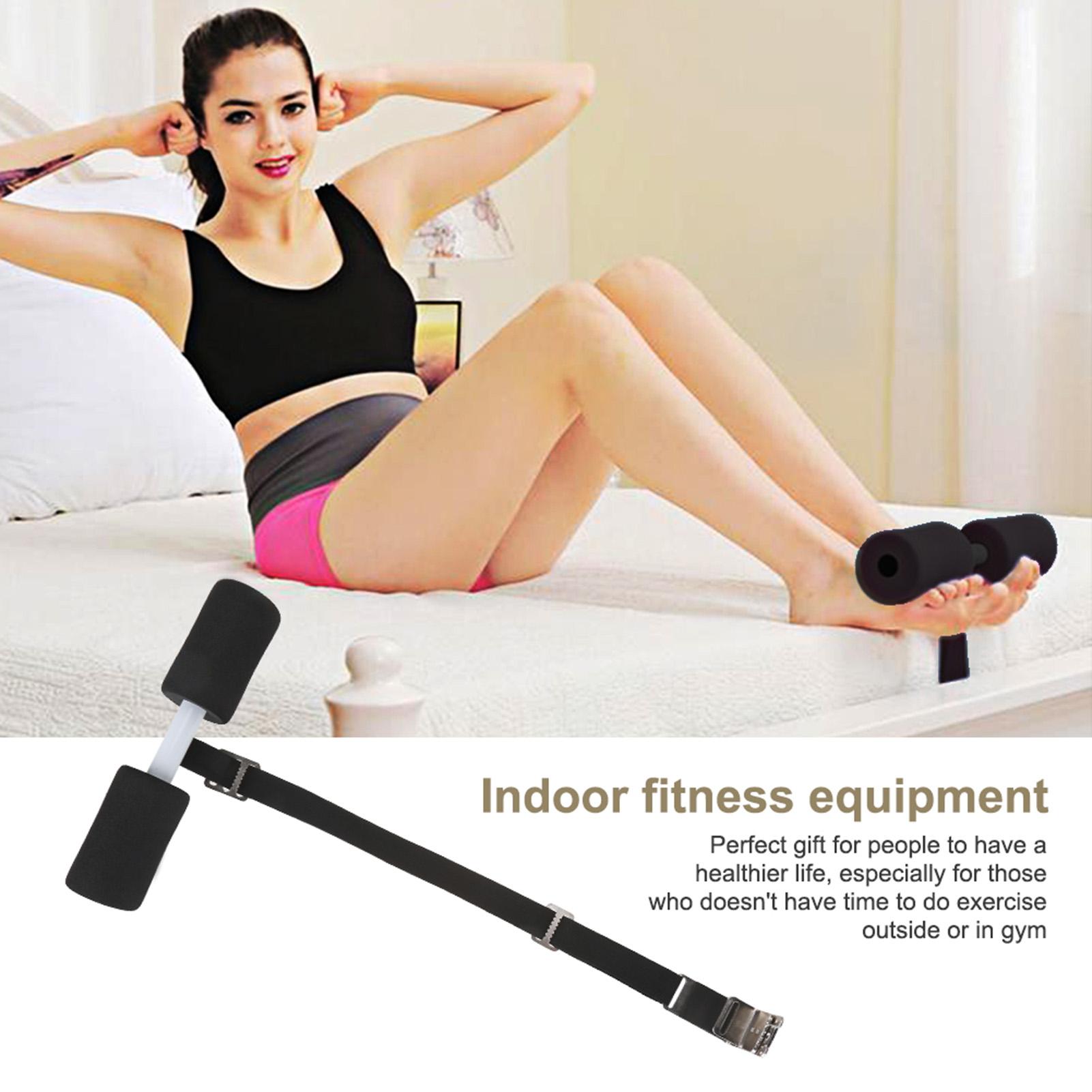 

Bed Sit Up Exercise Bar Body Muscle Strength Fitness Home Sports Equipment (Black) чёрный