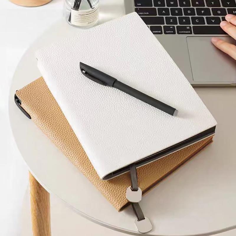 1Pcs Notebook A5 Imitation Leather Business Notebook Set Thickened Soft Leather Surface Stationery