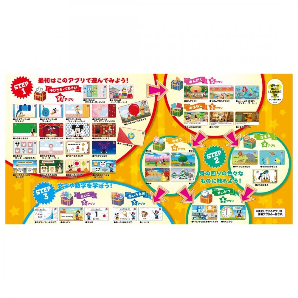 Disney Touch and Education Busy Pad Disney Characters