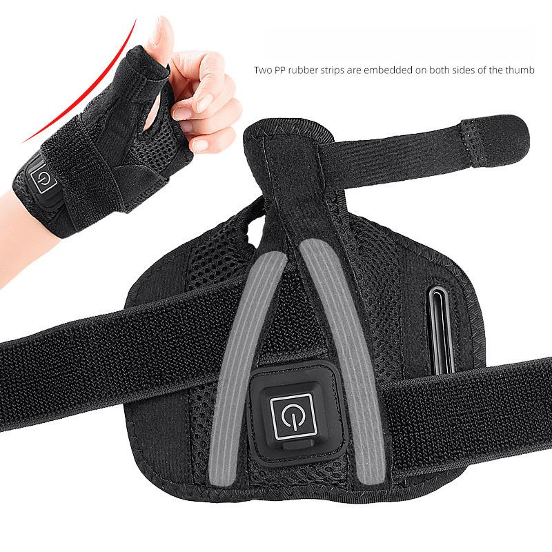 Elektryczne Ogrzewanie Ciepłe Wsparcie Ochraniacz na Nadgarstek USB Trzybiegowa Kontrola Temperatury Opaska na Nadgarstek Pochwa Ścięgna Matczyny Ręka Ciepła Odzież Ochronna Ochraniacz na Nadgarstek