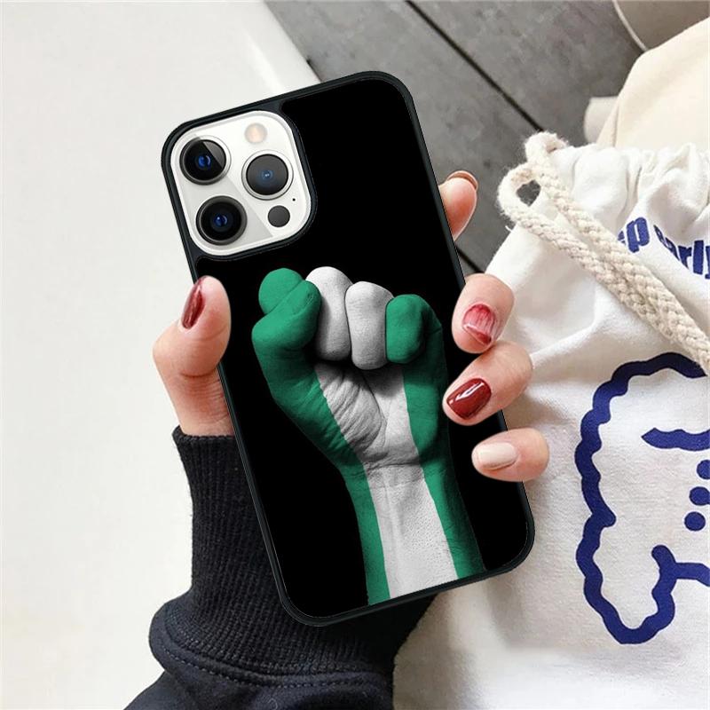 Nigerian flag Phone Case For iPhone 17 Air 15 16 Cover 11 13 14 Pro Max 12 Plus Max Fundas