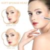1PC Mushroom Makeup Sponge Concealer Brush Sponge with Handle, for Under The Eyes, Suitable for Face, Eyelids, Nose, Foundation Concealer