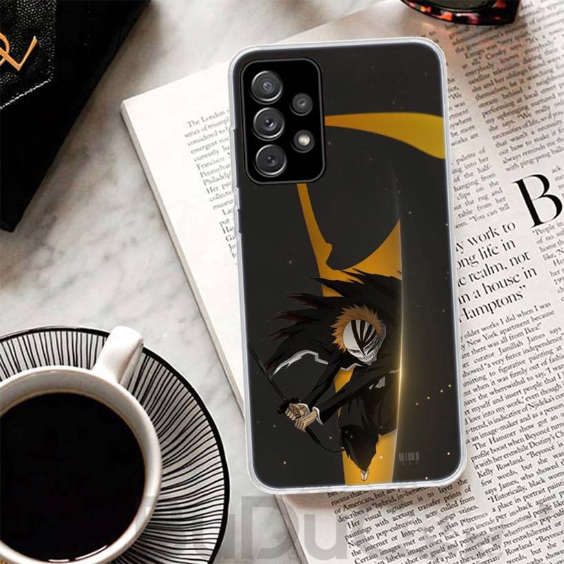 Bleach Japanese Anime Phone Case For Samsung Galaxy A15 A14 A54 A13 A53 A12 A52S A55 A22 A23 A24 A32 A33 A34 A25 A35 A03S A04S A