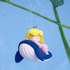 Popular Fish Tank Ornaments Diver Landscaping Decorations Aquarium Gifts PVC Floating Fish Tank Landscaping Aquarium Accessories