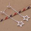 New 925 Sterling Silver Earrings Stars for Women Exquisite Student Girlfriend Jewelry Accessories Wedding Fashion Gift