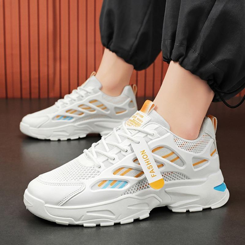 2024 Summer New Men Running Sneakers Trendy Breathable Casual Shoes High Quality Luxury Soft-sole Walking Shoe Zapatillas Hombre