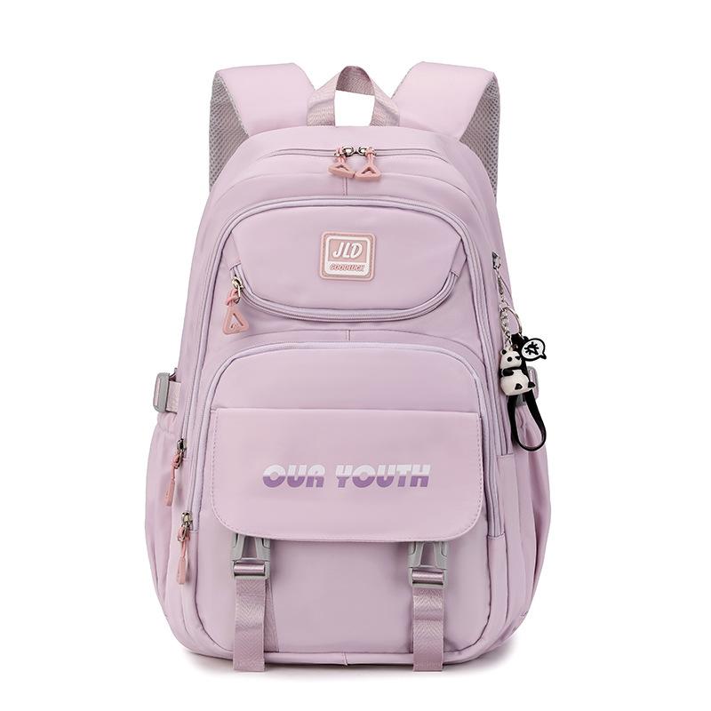 New Style Simple Backpack for Junior High School Students Lightweight Backpack for Boys
