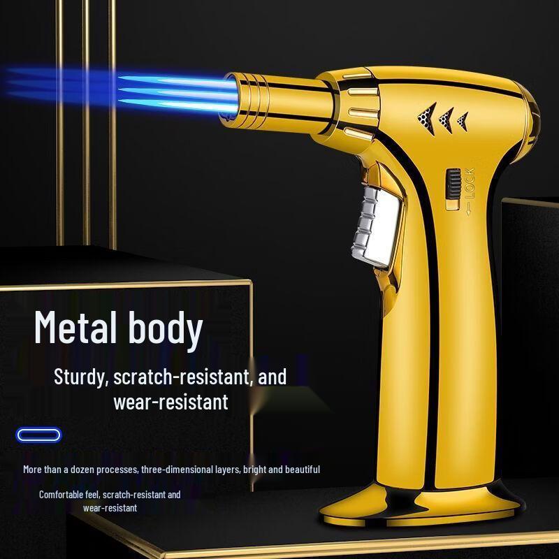 ZISIZ Triple-Flame Windproof Torch Lighter