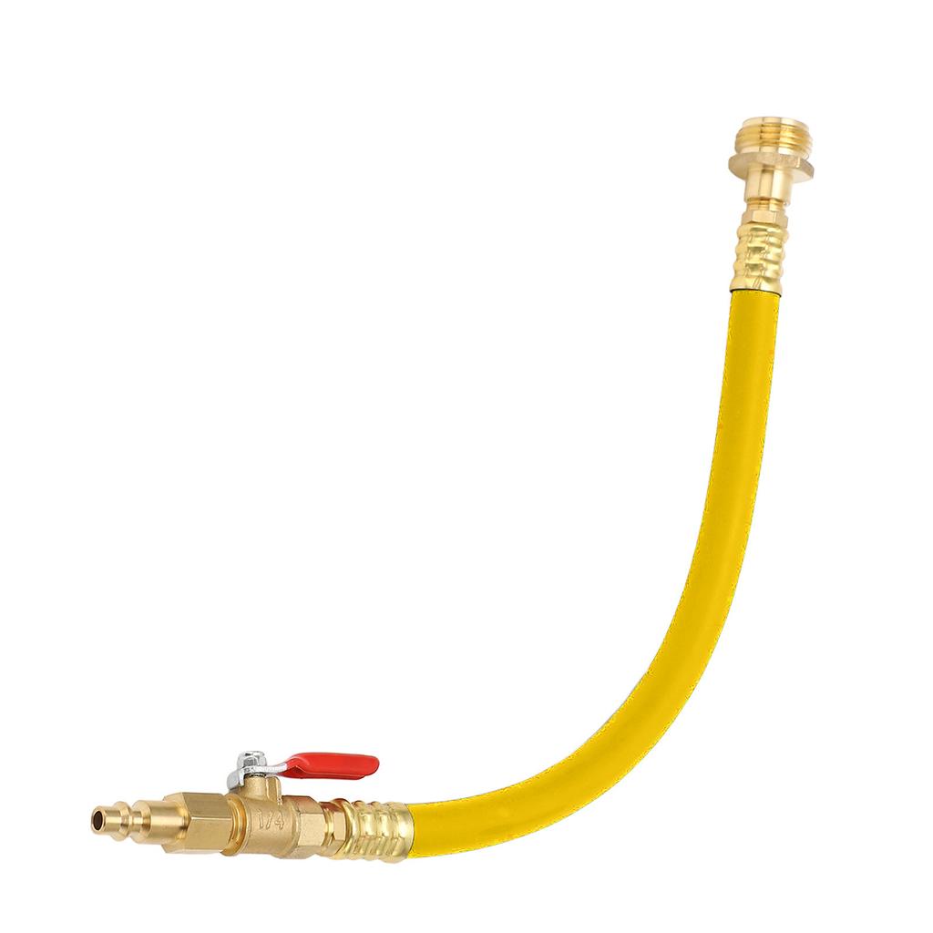 RV Winterizing Kit with Quick Connect Plug and Shut Off Valve Adapter for RV Boat Sprinkler Systems