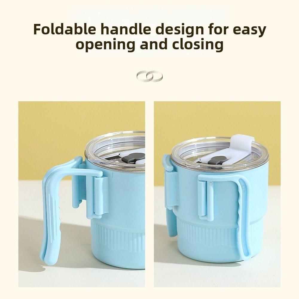 Leak-proof Double Layer Coffee Mug Sealed Thermal Drinkware Insulated Water Cup  Portable Use