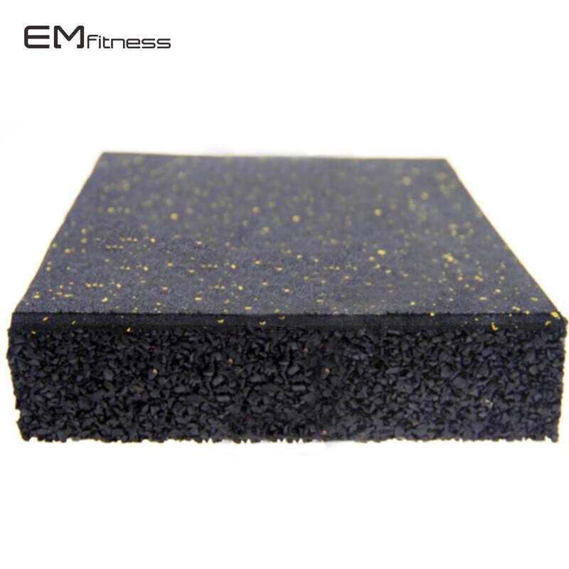 Yimai Sports Rubber Shock-Absorbing Gym Floor Mat (5-Pack)