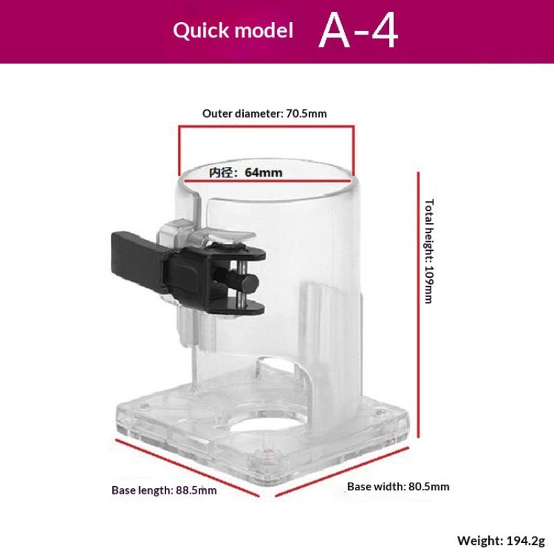 Electric Wooden Router Base Trimming Milling Machine Electric Trimmer Machine Base For Tupia For Power Tool Accessories