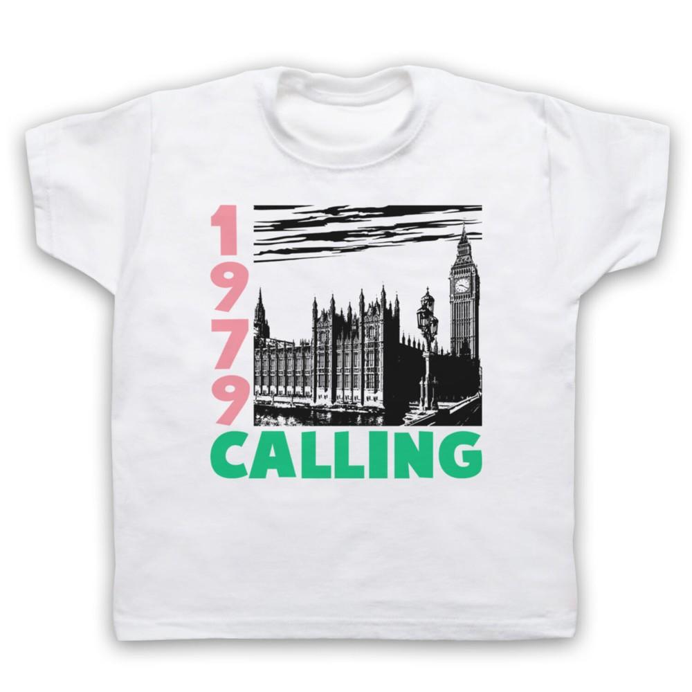 1979 Calling Uk Punk Scene London Clash 70 S Music Kids Childs T-Shirt XL