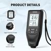 HW400 Car Paint Coating Thickness Tester Car Paint Electroplating Metal Coating Thickness Tester 1pc