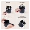 Convenient Coffee Dregs Bins  Multipurpose Antislip Coffee Grounds Bins  Durable ABS Coffee Waste Container for Home Bar