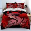 Comforter 3D Jujutsu Kaisen Anime Cartoon Bedding Set 3D Printed Suitable For Bedroom Kids Home Textile