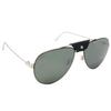 Cartier Green Pilot Unisex Sunglasses Ct0166s 004 60
