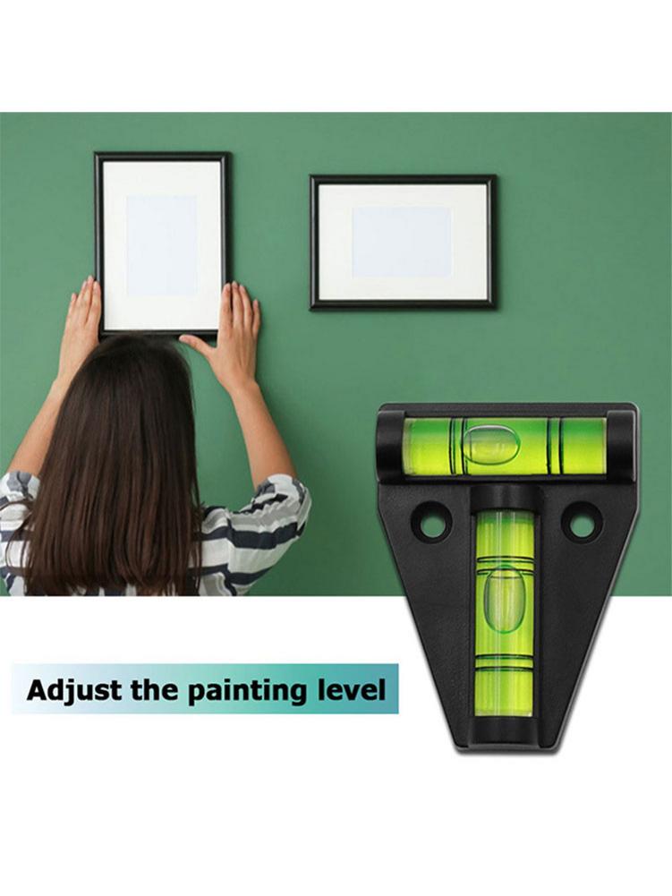 Mini Spirit Level Shatterproof Waterproof T Level Bubble Level For RV Furniture Camera Level Calibrator Balance Gauge Level