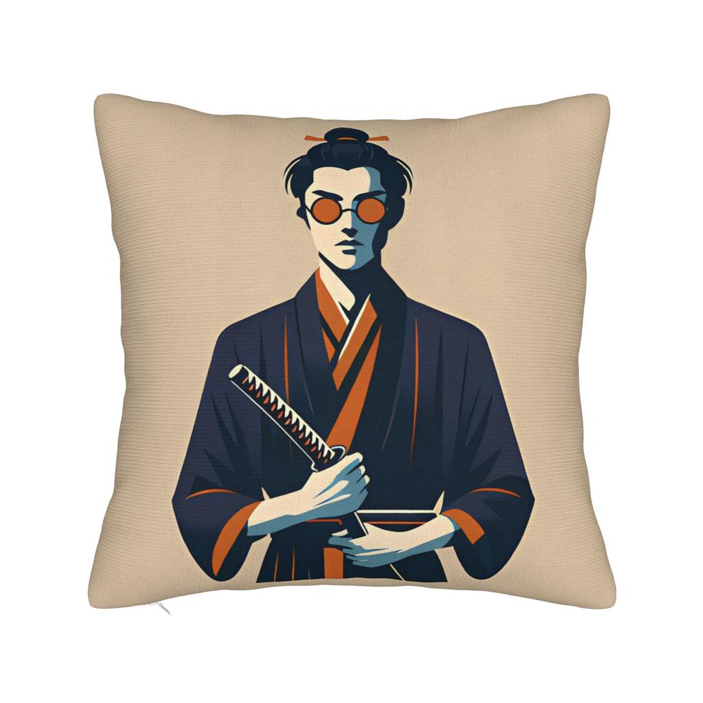Blue Eye Samurai Art Merch Pillow Case Design Pillow Cover For Wedding Party Home Decor Retro Trendy Pillowcases