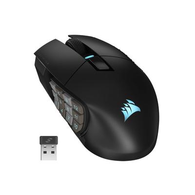CORSAIR SCIMITAR ELITE WIRELESS Connection-kompatible Gaming-Maus MS681, kabelgebunden/kabellos, CH-9314311-AP