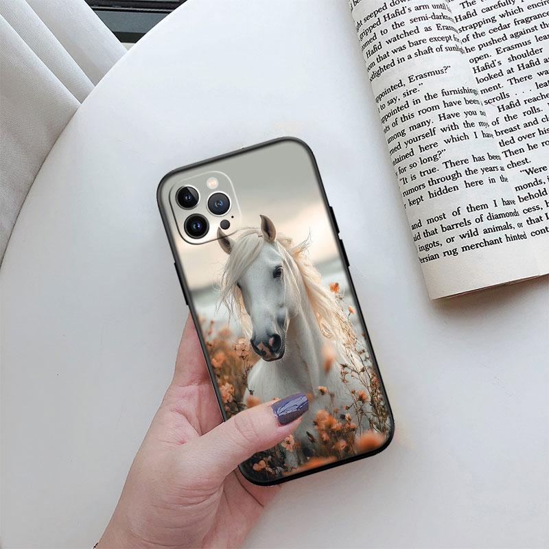 Fine Horse Phone Case for Samsung Galaxy S20 S21 Ultra FE Plus A26 A30 A30S A31 A52 A42 A50 A50S