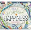 Lang Handmade Happiness 2026 Wall Calendar, 12-Month Hanging Calendar with Linen-Embossed Paper for Home and Office Decor