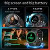 New T-Rex3 Ultra Men SmartWatch 1100mAh Battery Compass LED Flashlight Heart Rate Sports Track IP68 Waterproof Smartwatches