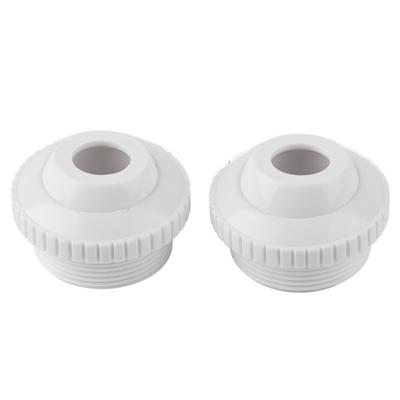 2PCS 1.5in Rosca Macho Rotativo Piscina Spa Jato Bocal de Massagem Jato de Retorno