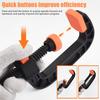Quick Release C-Clamp G-Clamp Woodworking Plastic Clamp Tool With Ergonomic Handle For DIY And Repair