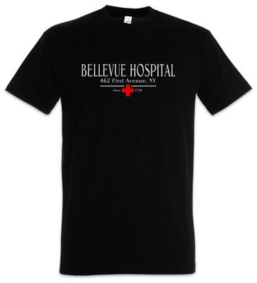 Bellevue Hospital T-Shirt Mens Womens Tees Top New Logo Symbol Amsterdam Sign Arrow