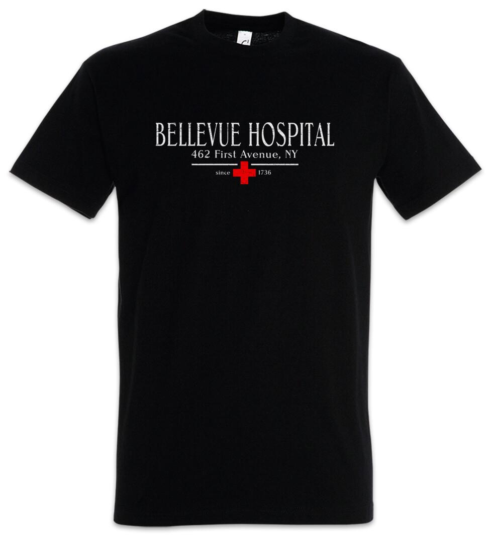 

Bellevue Hospital T-Shirt Mens Womens Tees Top New Logo Symbol Amsterdam Sign Arrow L