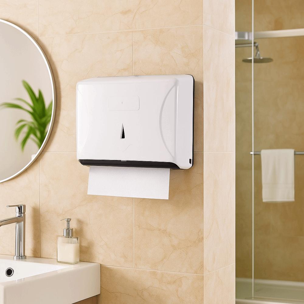 Large Capacity Wall-Mounted Tissue Dispenser Modern Design Napkin Dispenser  KTV Usage