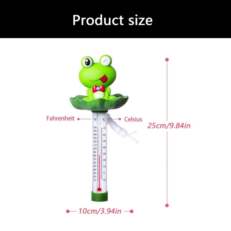Temperature Gauge Floating Water Thermometers For Swimming Pools Bath Tubs And Aquariums In Cartoon Animal Shape