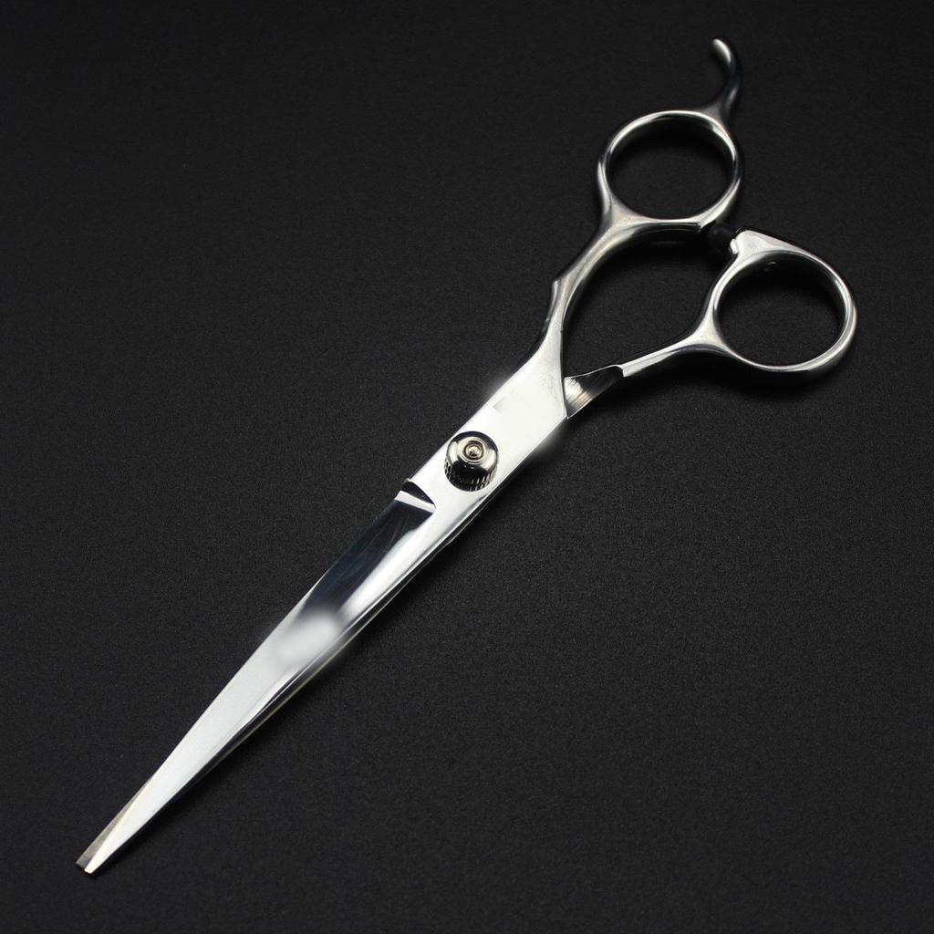7.0" HUO Handcrafted Hairdressing & Pet Grooming Scissors | Straight Blade
