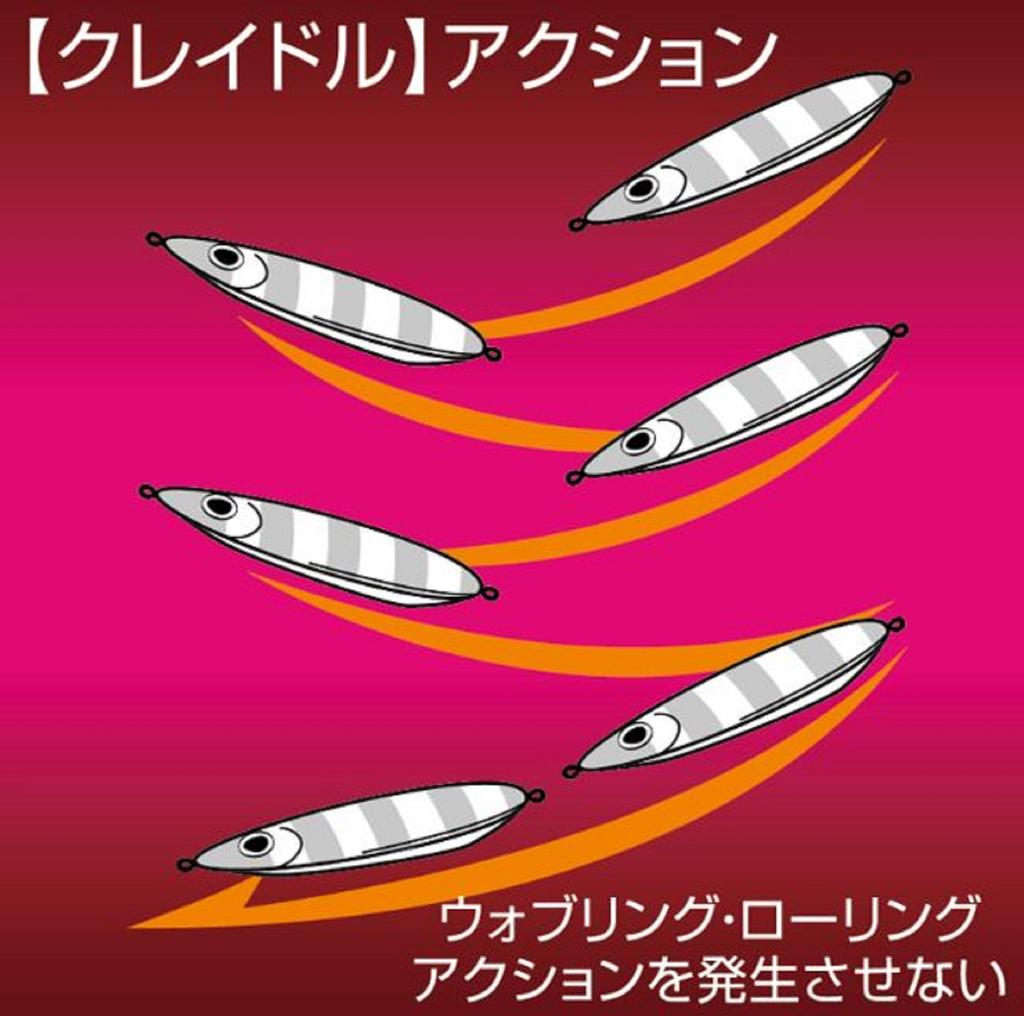 Shout 188-CD Metal Jig Cradle Slow Fall 200 grams RGPZ (2769)