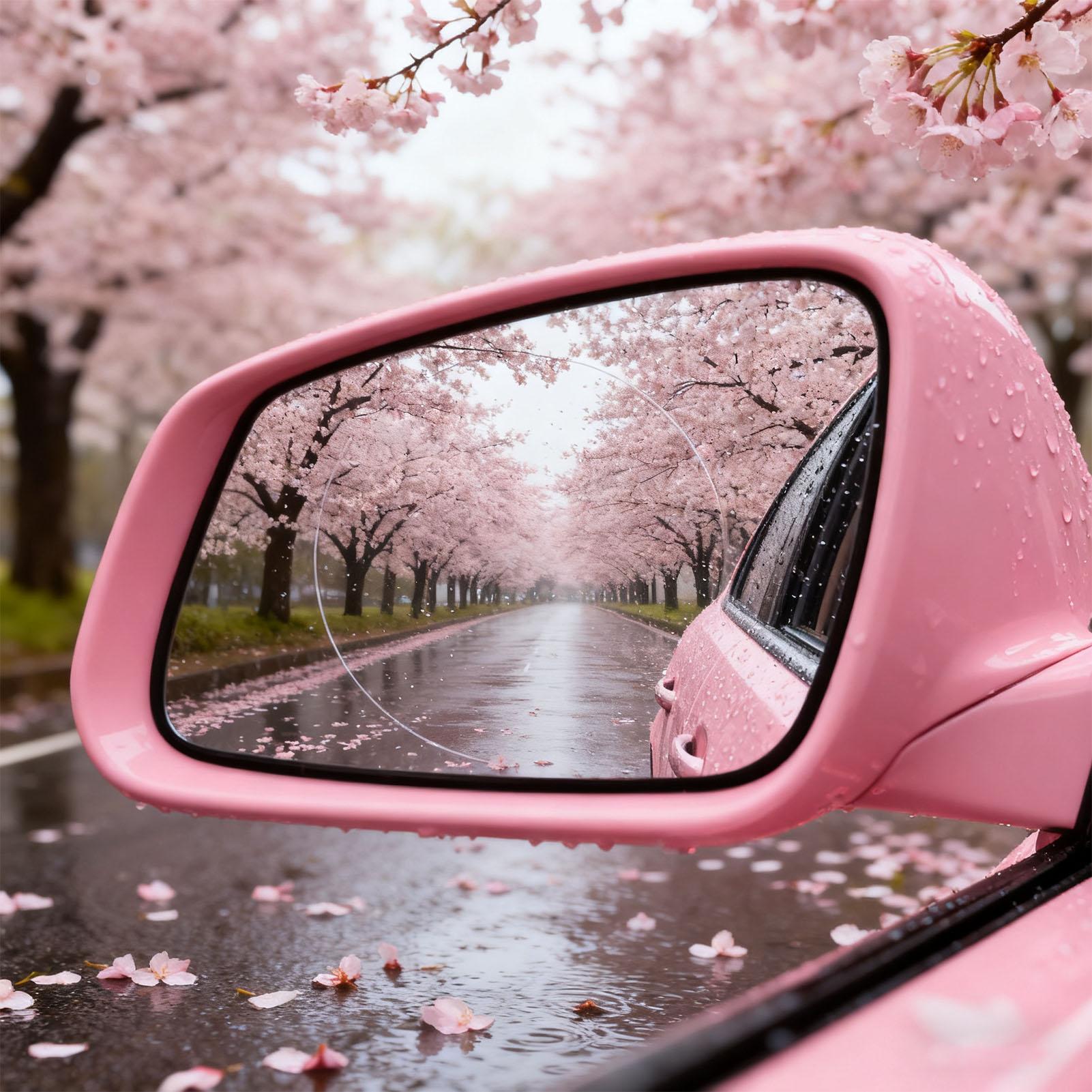 

Rrview Mirror Rainproof Film Clr Coating HD Anti Waterproof PET for Safe Driving