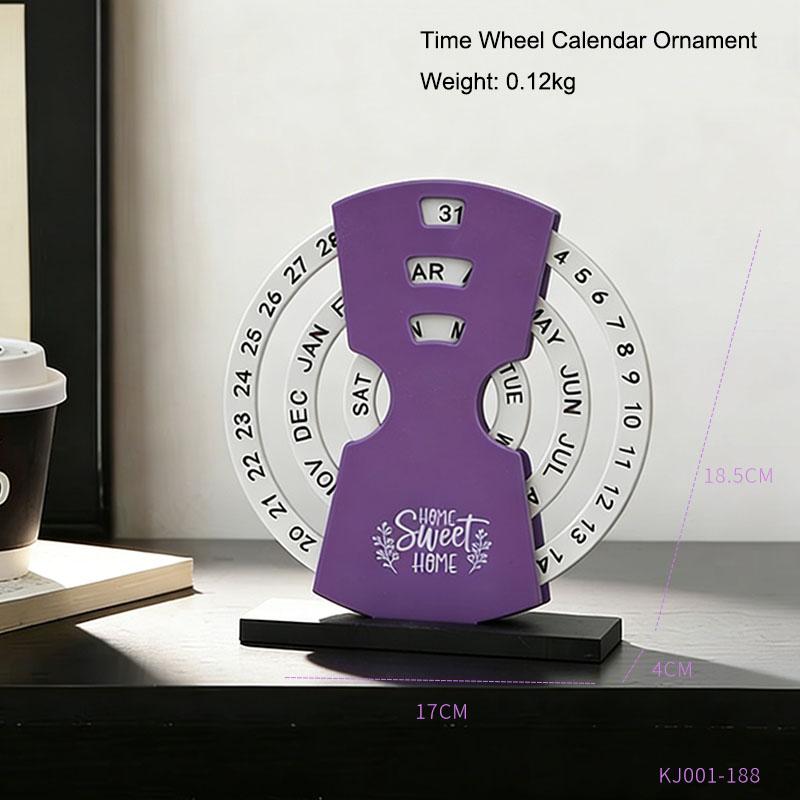 

Fashionable Creative Ferris Wheel Calendar Ornament Rotatable Office Desktop Decoration Ornament Remembrance Gift for Friends