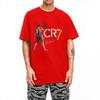T-shirt con Firma Cr7 Cristianoed Ronaldoed Uomo Y2K Base Cotone Puro T-shirt Spiaggia Girocollo Magliette alla Moda Taglie Forti