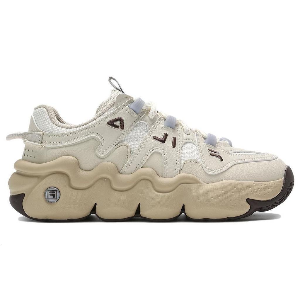 New FILA Panini Running Shoes 'White Beige' Women's F12W412111FGW