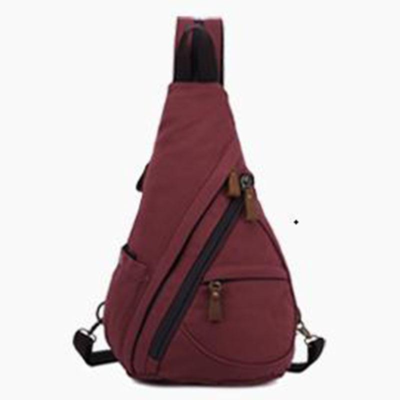 

Мужская сумка, модная тенденция, холст, мужская нагрудная сумка, повседневная сумка через плечо, дорожный небольшой рюкзак