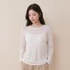 KOMPASU Women's Merino Wool Blend Long Sleeve Sweater