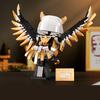494PCS Creator Collection Steam Da Vinci Series Owl Punk Elements Mechanical Building Blocks Assembly Model T7003