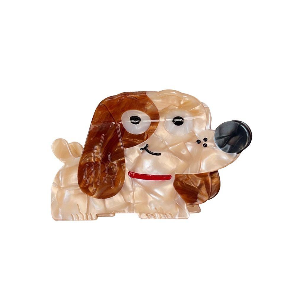 Korean Style Cartoon Animal Hair Clip Headwear Geometry Shark Clip Lovely Puppy Hair Claw  Female