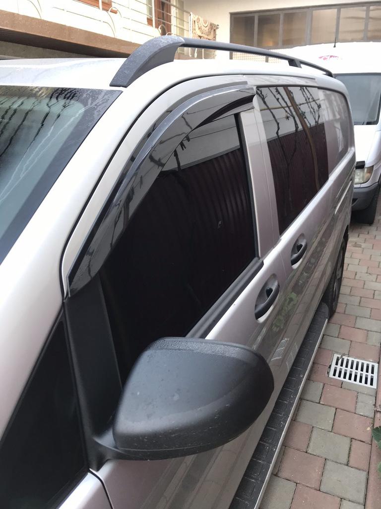 Windbreakers (2 Pcs, Sunplex Sport) for Mercedes Vito/V-class W447 2014-