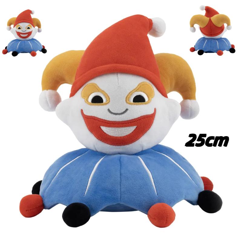 Cute Balatro Jimbo Plush Toy Joker Clown Stuffed Plushies Doll Figure Pillow Poker Game Cosplay Merch Custom Toy Adult Kids Gift