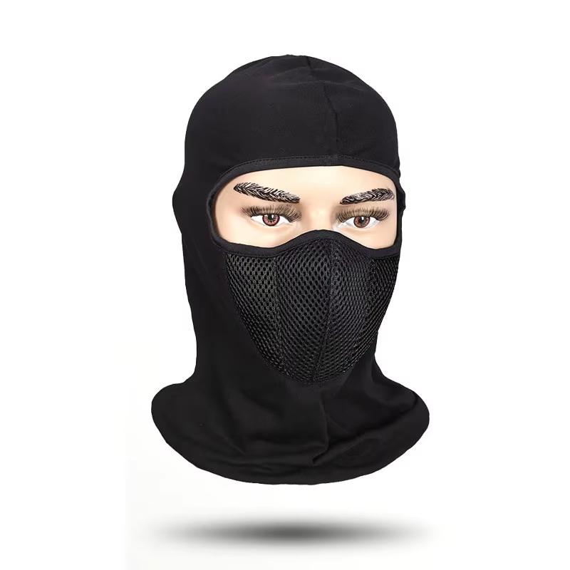 Full Face Mask Cycling Windproof Headgear Motorcycle Balaclava Breathable Outdoor Sports Men CS Mask Head Cover Hat