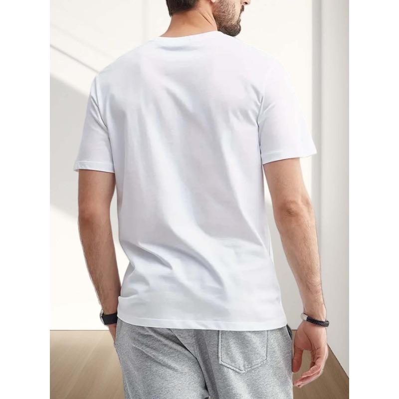 European Size Men'S Comfortable Crew Neck Top Featuring a Green Graffiti Style 'Stay Humble' Design, a Slightly Stretchy T-Shirt Suitable for Sports