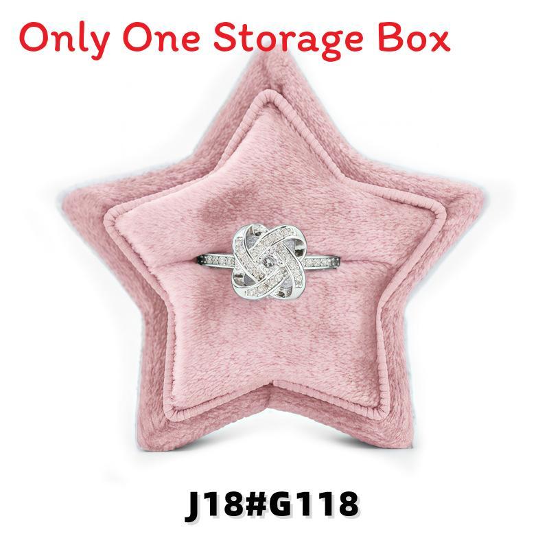 Elegant Velvet Ring Box For Jewelry Storage And Gift Packaging